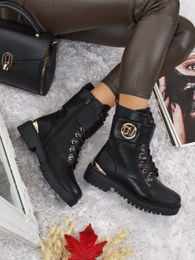 Women's Worker Boots with Embellishments Lorice