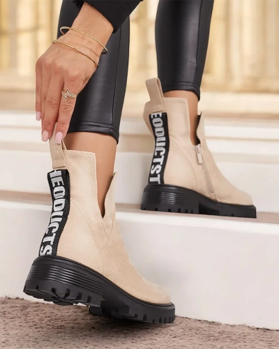 Royalfashion Women's Gorgie cutout boots