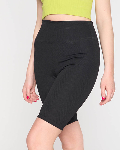 Black women's cycling leggings - Clothing