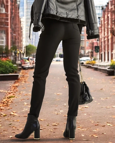 Royalfashion Women's cotton teggings pants
