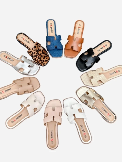 Royalfashion Women's flat sandals Eval