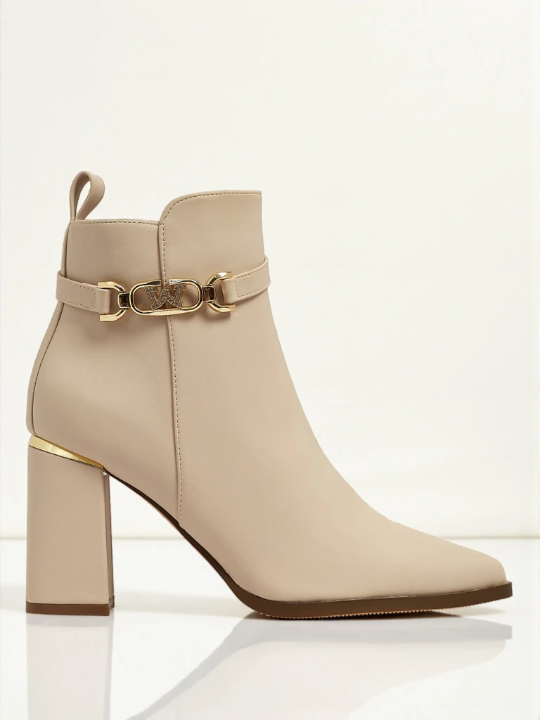 Women's Ostirena Eco-Suede Heeled Ankle Boots