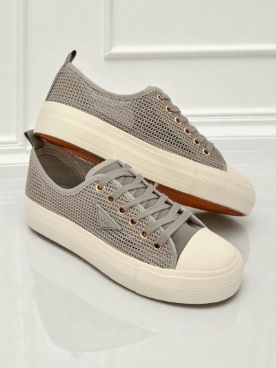 Damskie tenisówki Callista Mesh Light Grey – wygoda i styl na lato i jesień