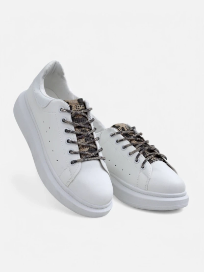Lalla Bianca: Elegant Platforma Sneakers