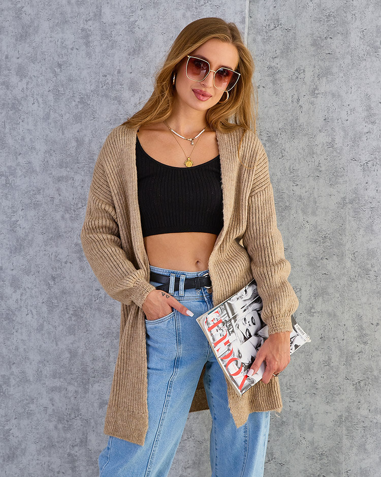 Royalfashion Fuchsia women's bedspread sweater