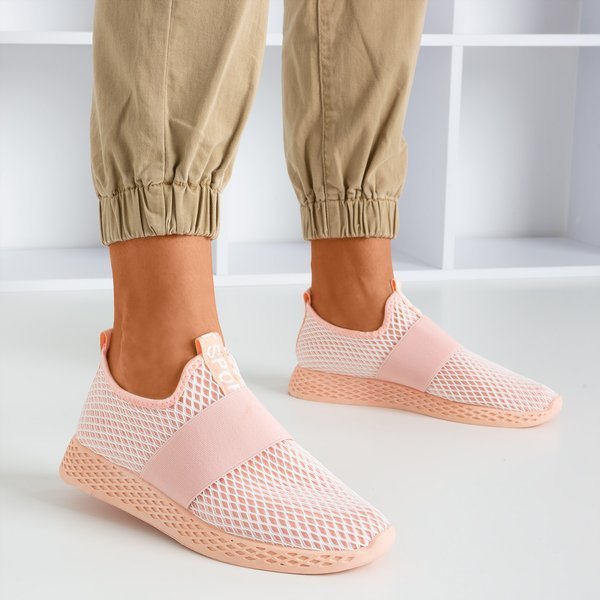 Women's powdery slip sports shoes - on Andalia - Footwear