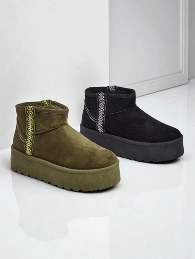 Short women's snow boots Althea