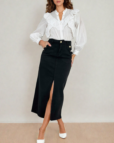 Royalfashion Denim Women's Skirt