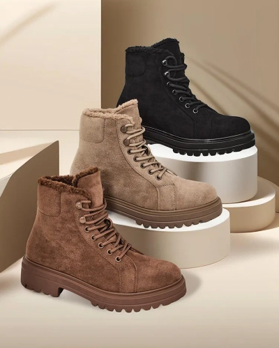 Royalfashion Women's lace-up boots Vesot