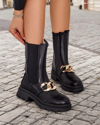 Royalfashion Women's high boots Romur