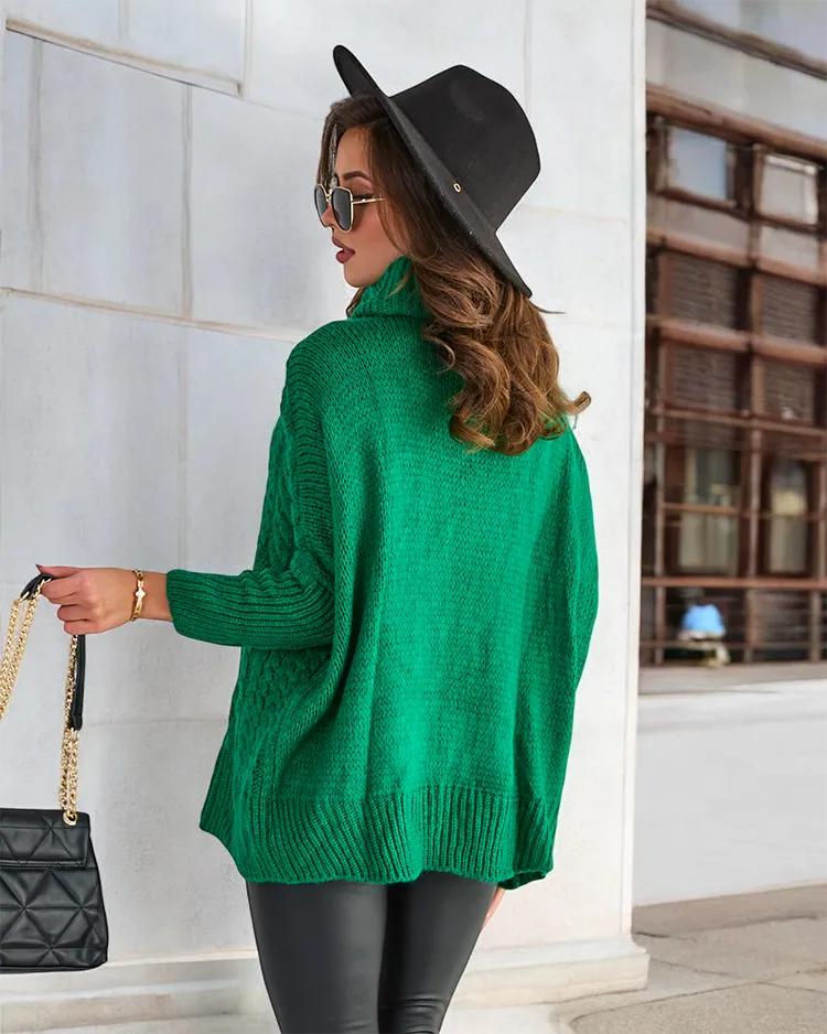 Royalfashion Women's Turtleneck Sweater