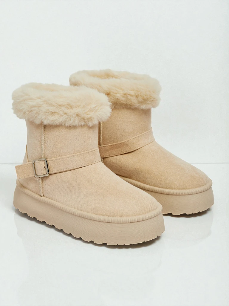 Royalfashion Women's Short Snow Boots Myrelle