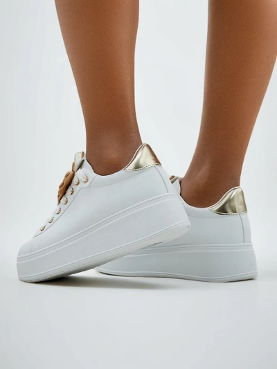 Royalfashion Women's platform sports sneakers Viela