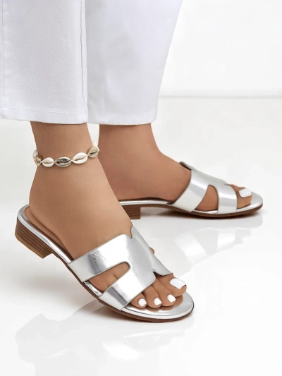 Royalfashion Femala klapi sur plata sole SilverEase
