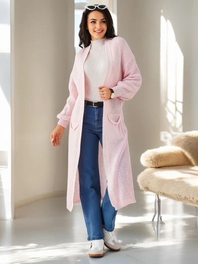 Royalfashion Acrylic knitted women's cardigan