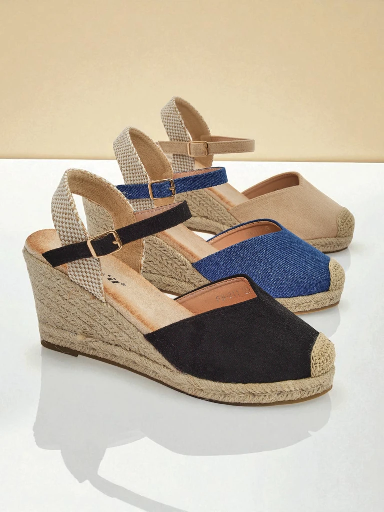 Royalfashion Women's wedge sandals Solara Espadrilles