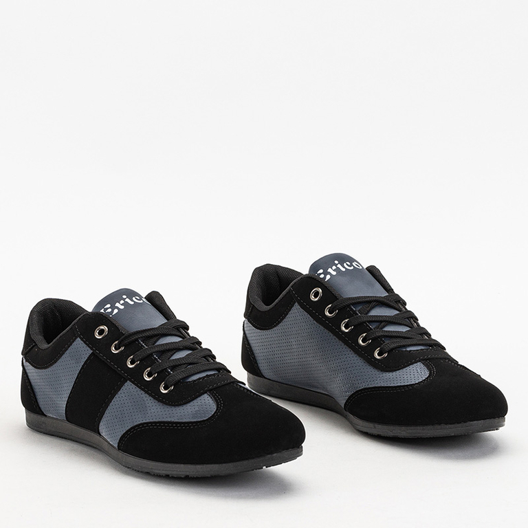 Trizu navy blue men's sports shoes - Footwear