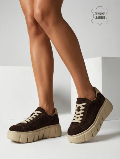 Eller Women's Sports Sneakers Made of Natural Leather