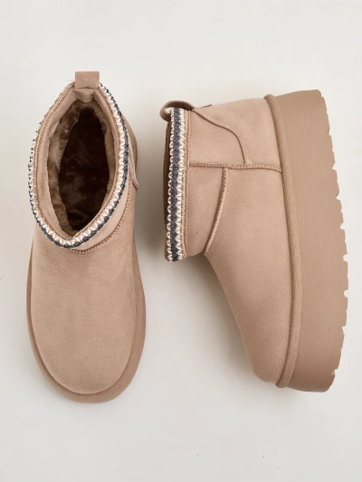 Royalfashion Women's short boots a'la snow boots Xoalla