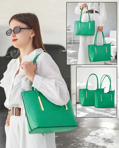 Royalfashion dubulta lakota ādas sieviešu rokassoma ar reljefu