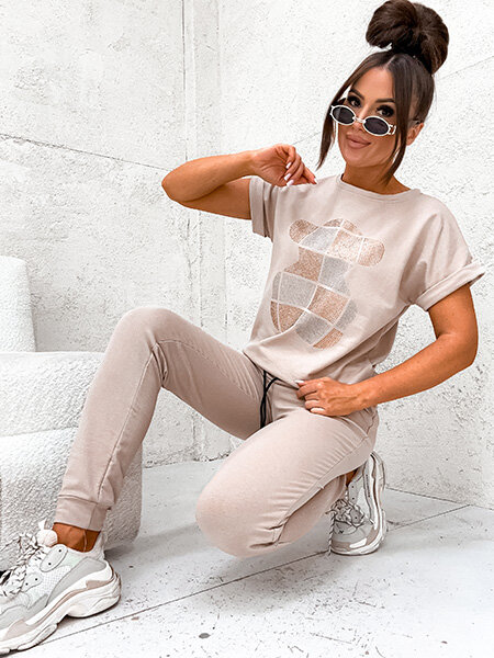 Royalfashion Sieviešu komplekts ar cirkoniem