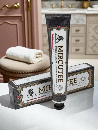 Mircutee Whitening toothpaste with bamboo charcoal