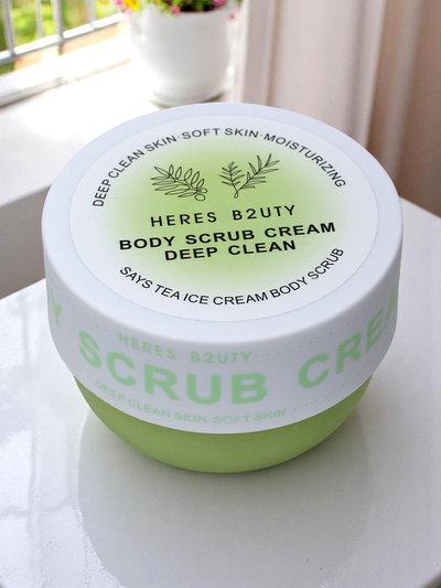 Coarse-grained body scrub