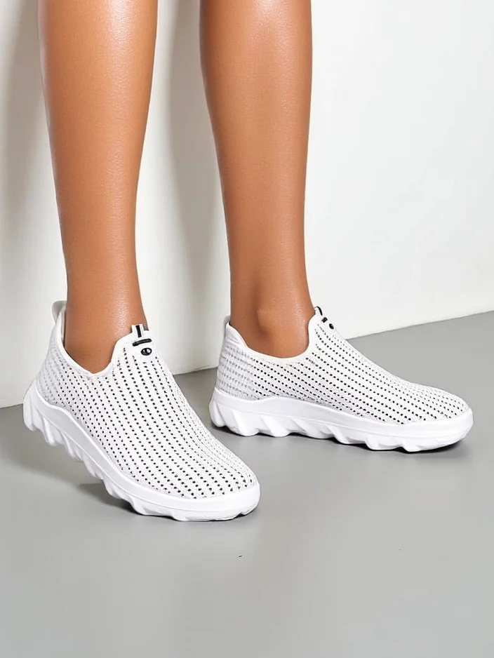 Royalfashion Sieviešu slip-on auduma sporta apavi Eraste