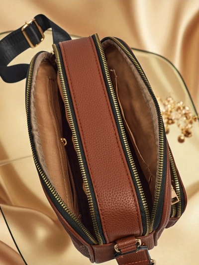 Small Women's Eco-Leather Bag Lunar Elegance