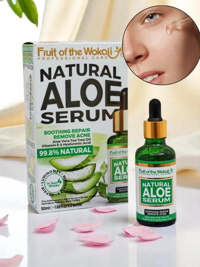 Wokali augļi - Nomierinošs un reģenerējošs sejas serums ar alveju