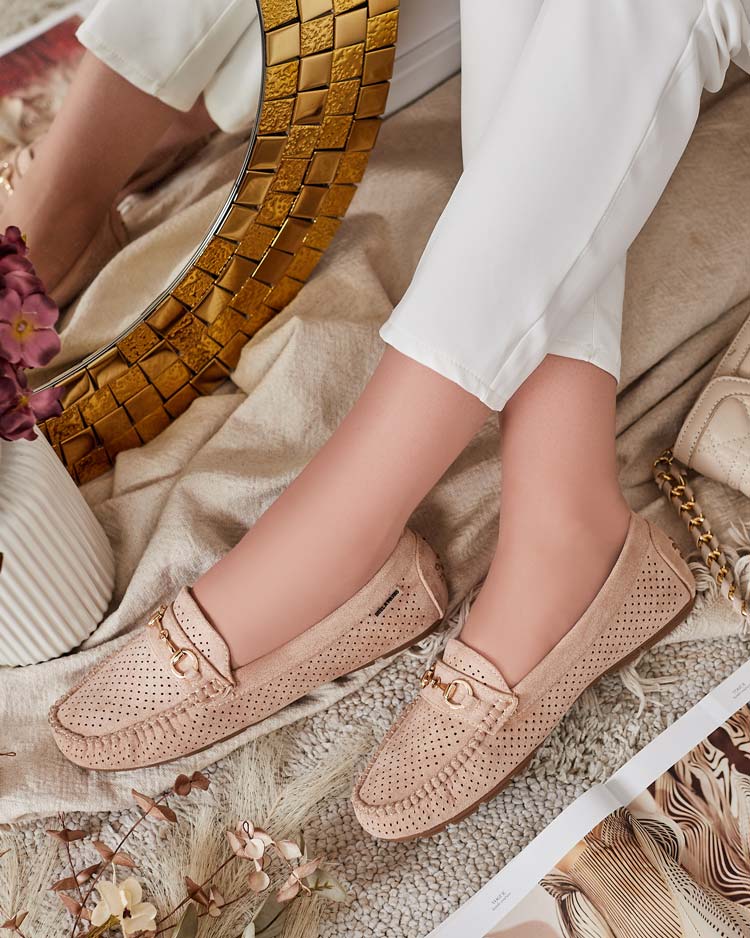 Royalfashion Sieviešu ažūra mokasīni Mill