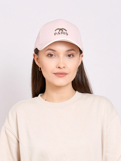 Royalfashion Женская бейсболка с декором из страз