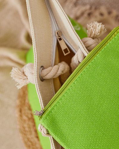 Royalfashion Fabric bag in holiday pattern for shoulder