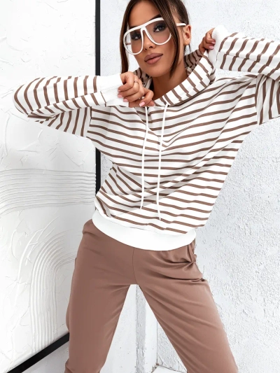 Royalfashion Sieviešu svītrainais treniņtērps