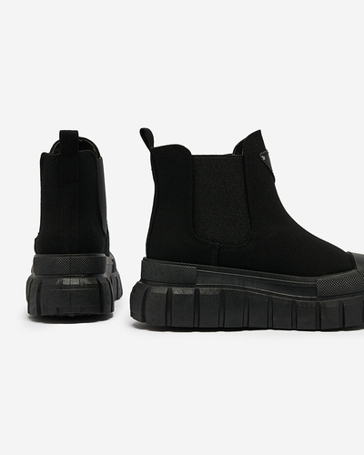 Royalfashion Black women's high sneakers Nexeri