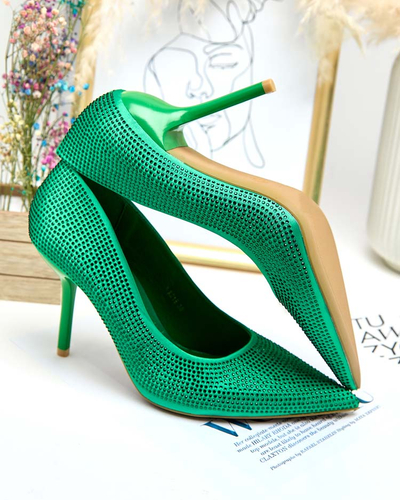 Royalfashion Women's Ferconie stiletto pumps with zircons