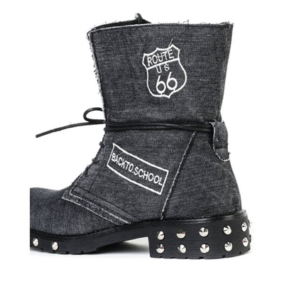Denim black denim bags - Footwear 1