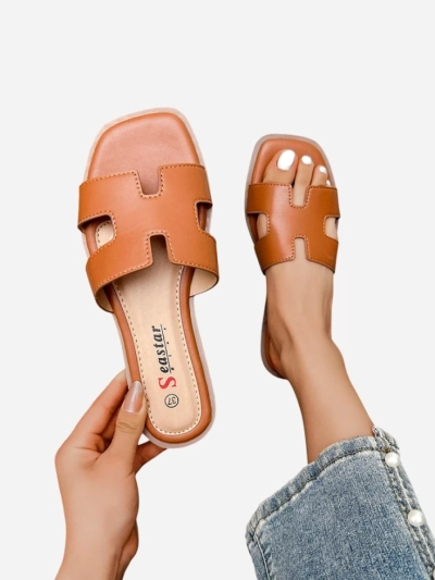 Royalfashion Sieviešu plakanās sandales Eval