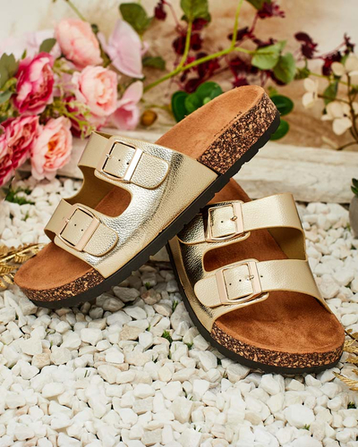 Royalfashion Sieviešu flip-flops ar plakanu zoli Rill