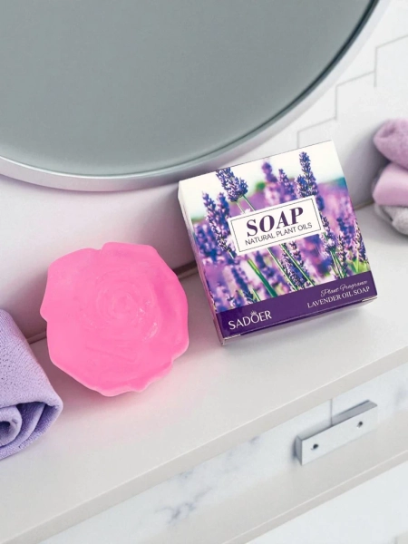 Royalfashion Glicerīna ziepes zieda formā Avokado