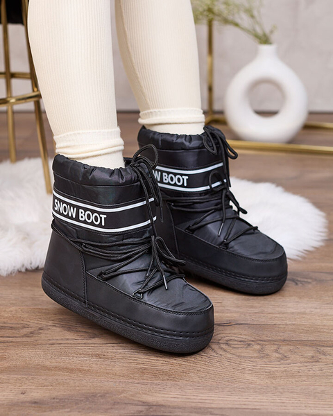 Royalfashion Черные женские сапоги со стелькой Soblesia