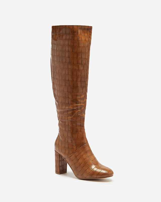 Women's camel-colored Mastiu- Footwear