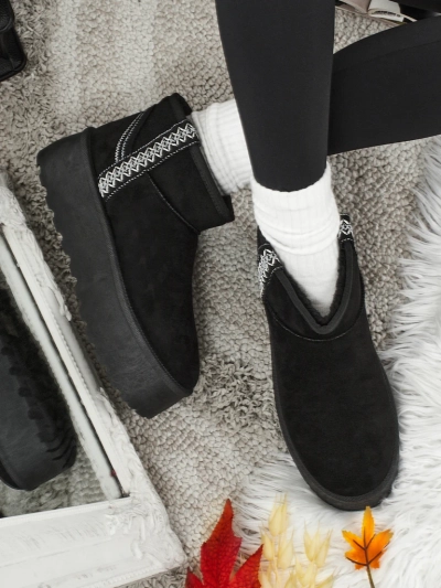Short women's snow boots Althea