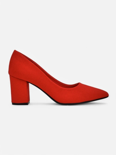 Royalfashion Women's eco suede pumps Ugandes