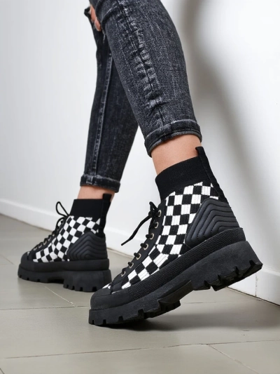 Royalfashion Women's ankle boots with a print Zorinose