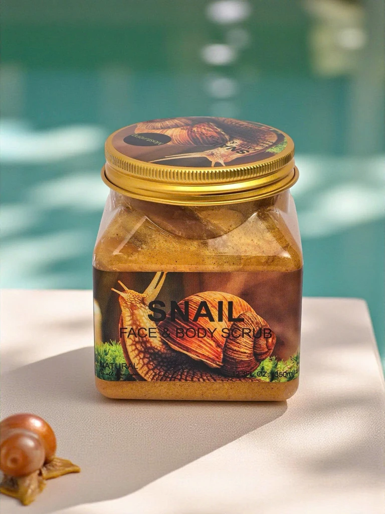 Scrub Ciało i Twarz Helios Snail Extract 300ml