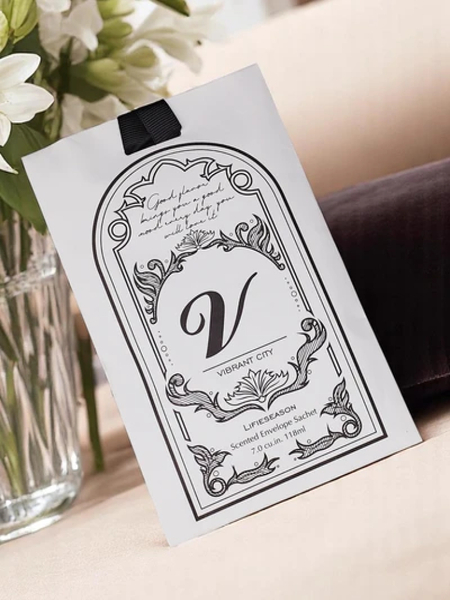 Ароматизированные саше для автомобилей, сумок, шкафов и ванных комнат. Яркий город