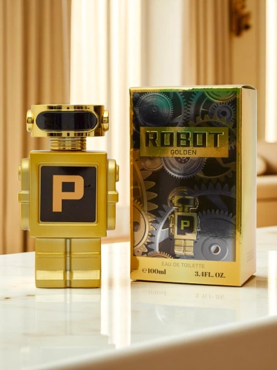 Ujë parfum inspiruar për burra Golden Robot