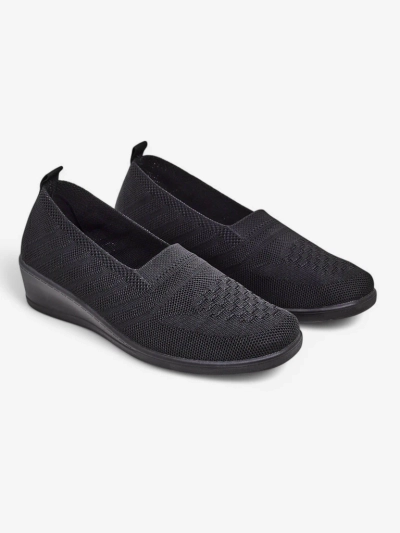 Royalfashion Women's loafers on a low wedge Epoles