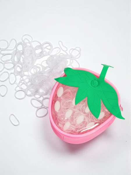 Royalfashion Multicolor Silicone Strawberry Hair Ties